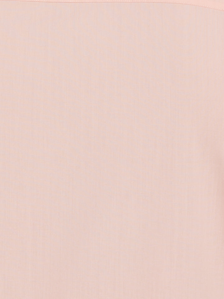 Big & Tall Poplin Guayabera Shirt (Coral Cloud) 