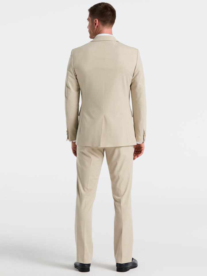 Dobby Louis Slim Fit Suit Pants (Island Fossil) 
