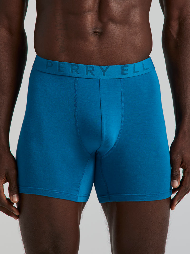 Viscose Boxer Brief 4-Pack (Norse Blue) 