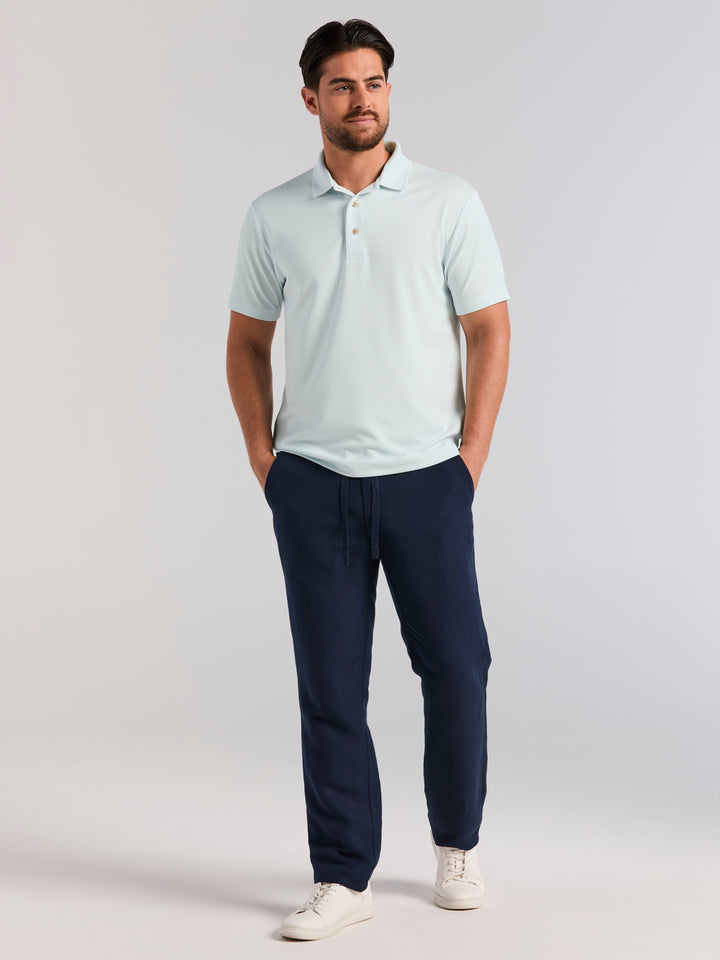 Wicking Ottoman Golf Polo Shirt (Ice Melt) 