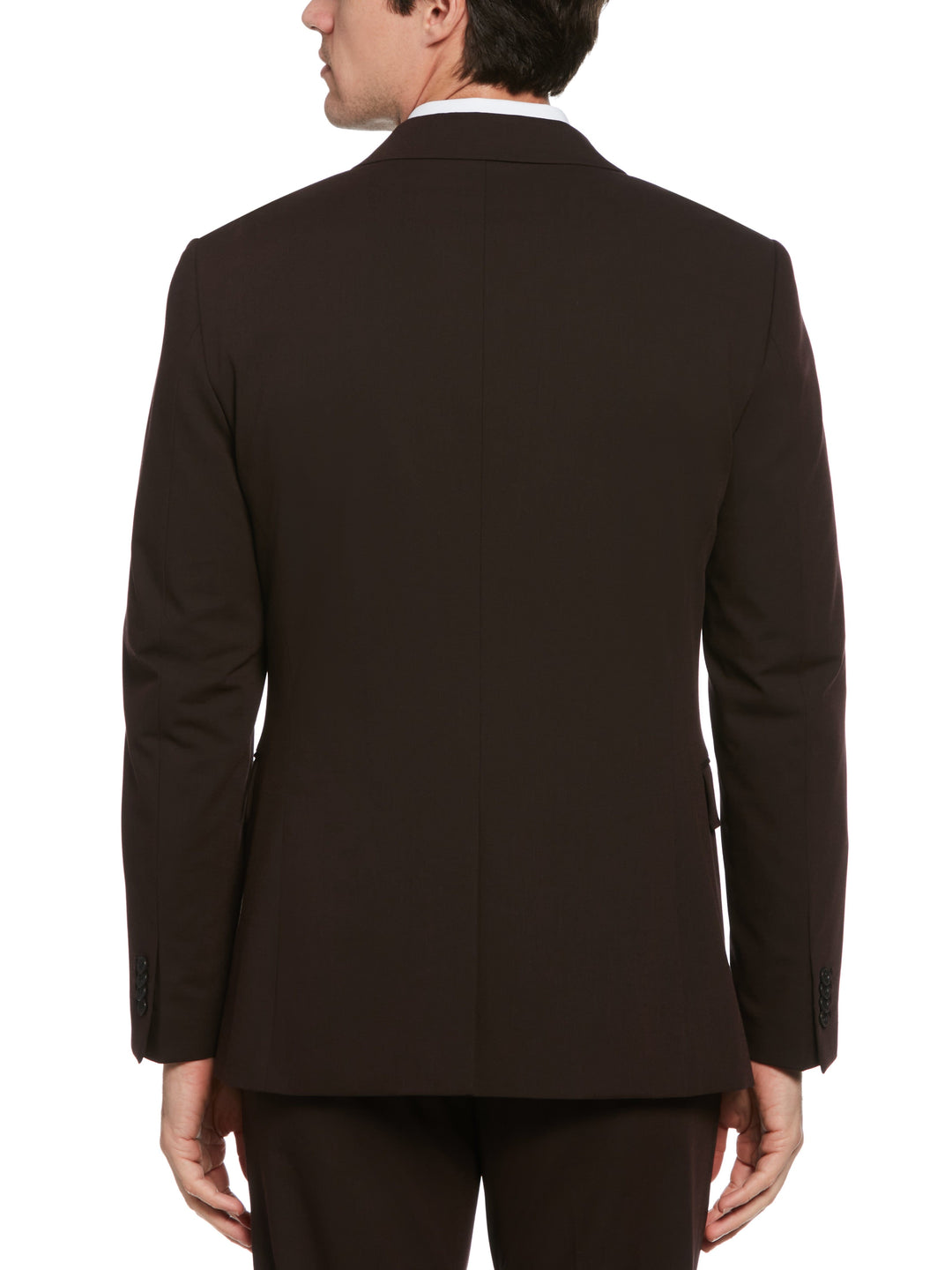 Dobby Louis Slim Fit Suit Jacket (Port) 