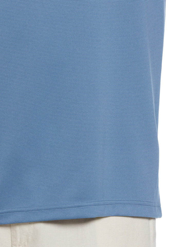 Big & Tall 1/4 Zip Long Sleeve Sweater (Captains Blue) 