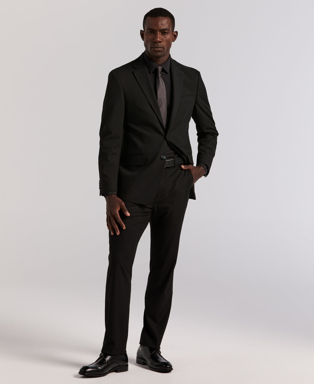 Slim Fit Gabardine Suit Pant