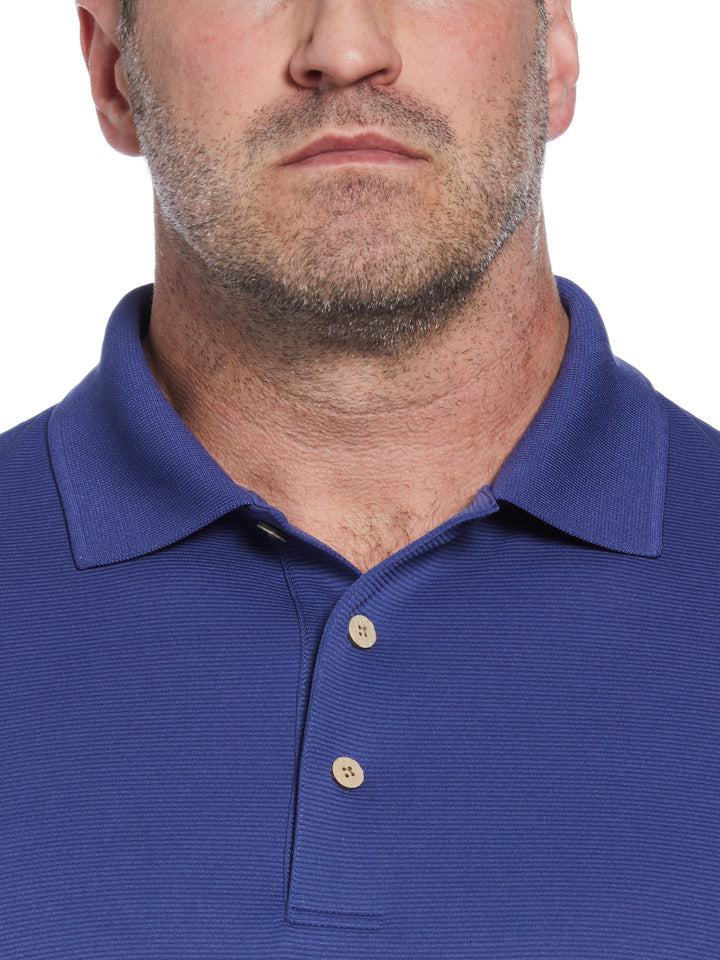 Big & Tall Ottoman Polo Shirt (Skipper Blue) 