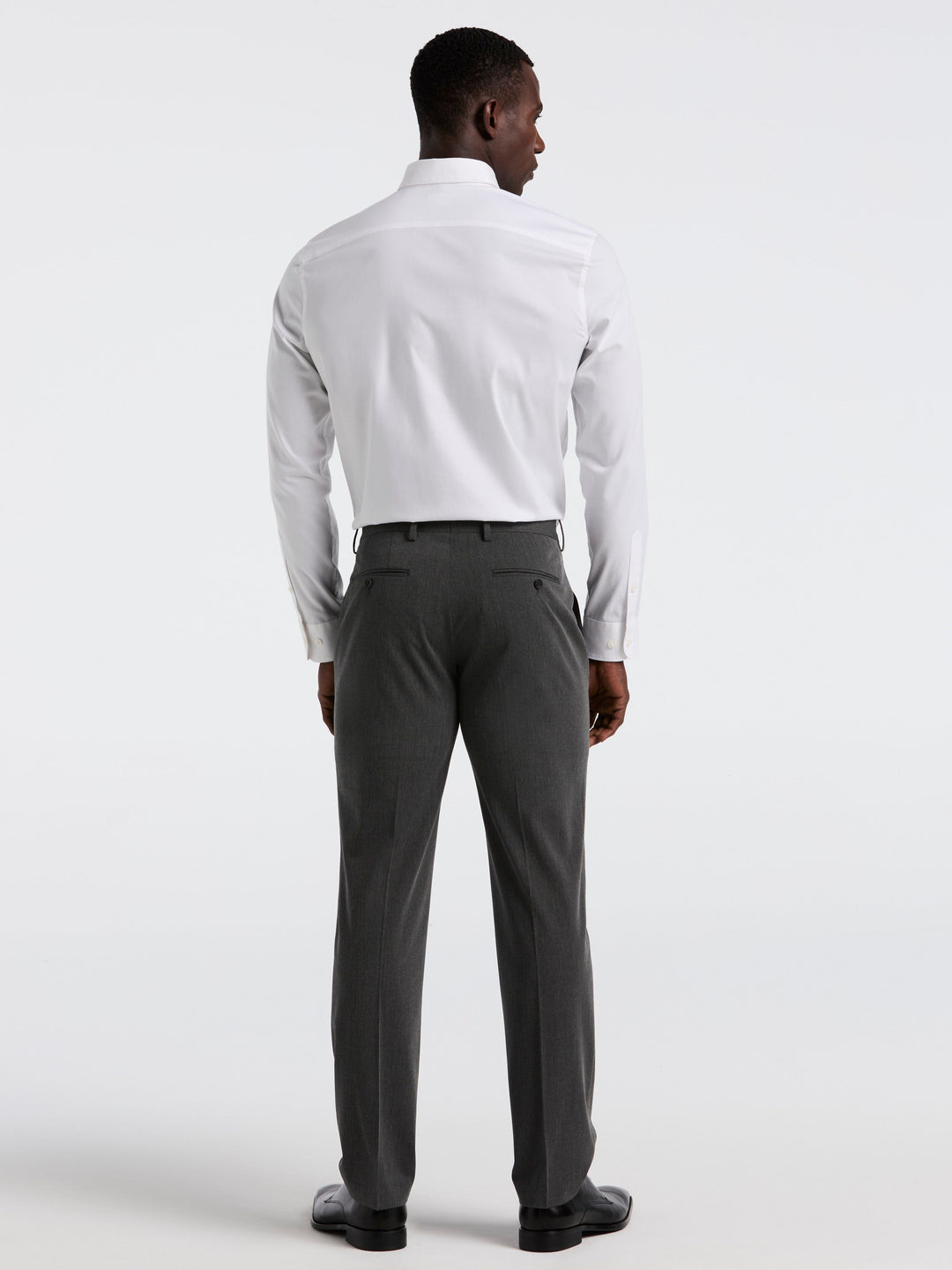 Dobby Louis Slim Fit Suit Pants (Quiet Shade) 