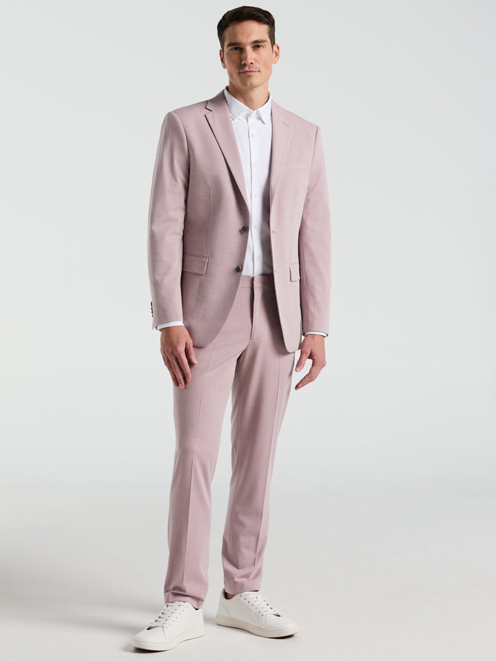 Dobby Louis Slim Fit Suit Pants (Orchid Ice) 