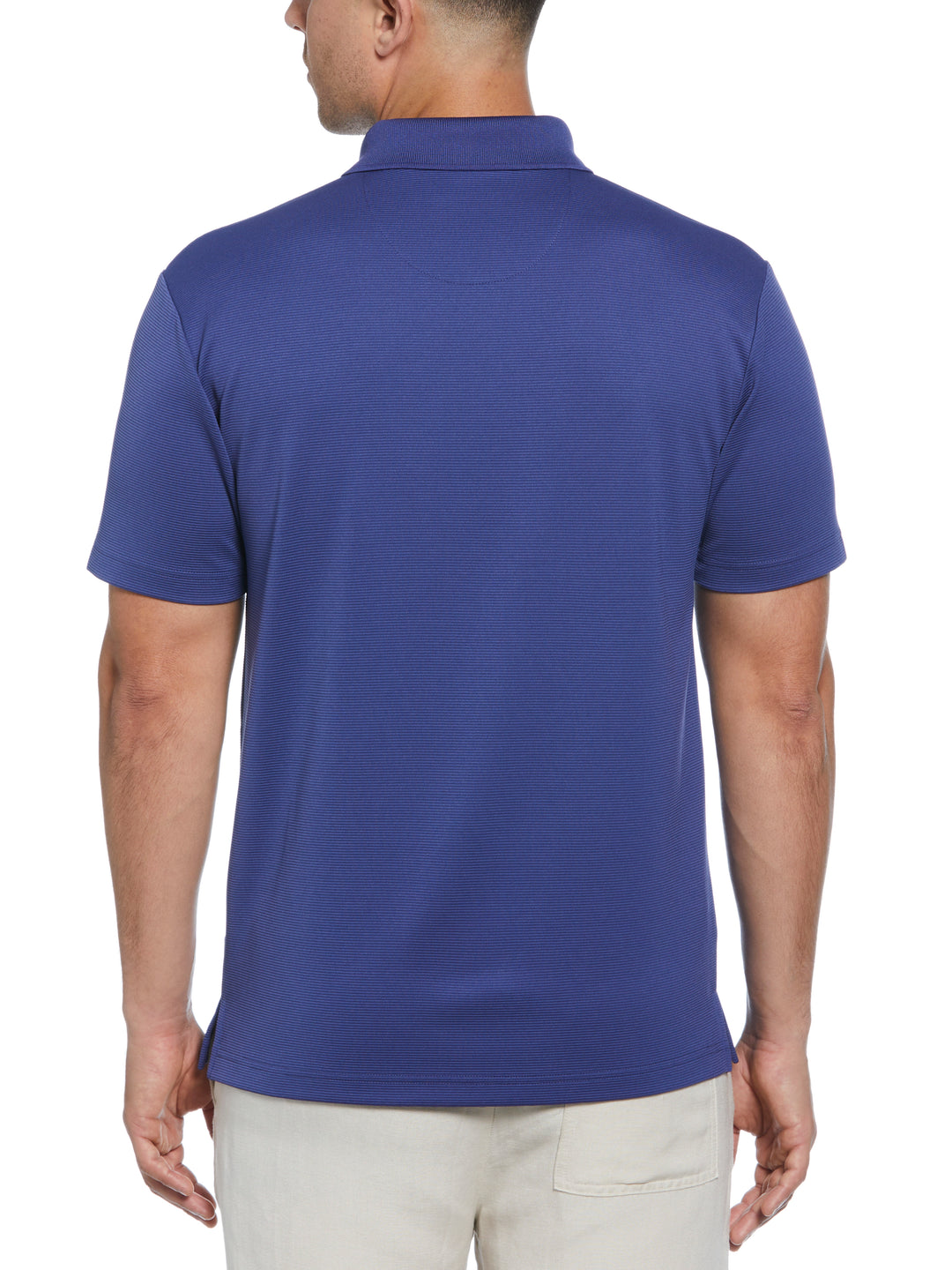 Wicking Ottoman Golf Polo Shirt (Skipper Blue) 