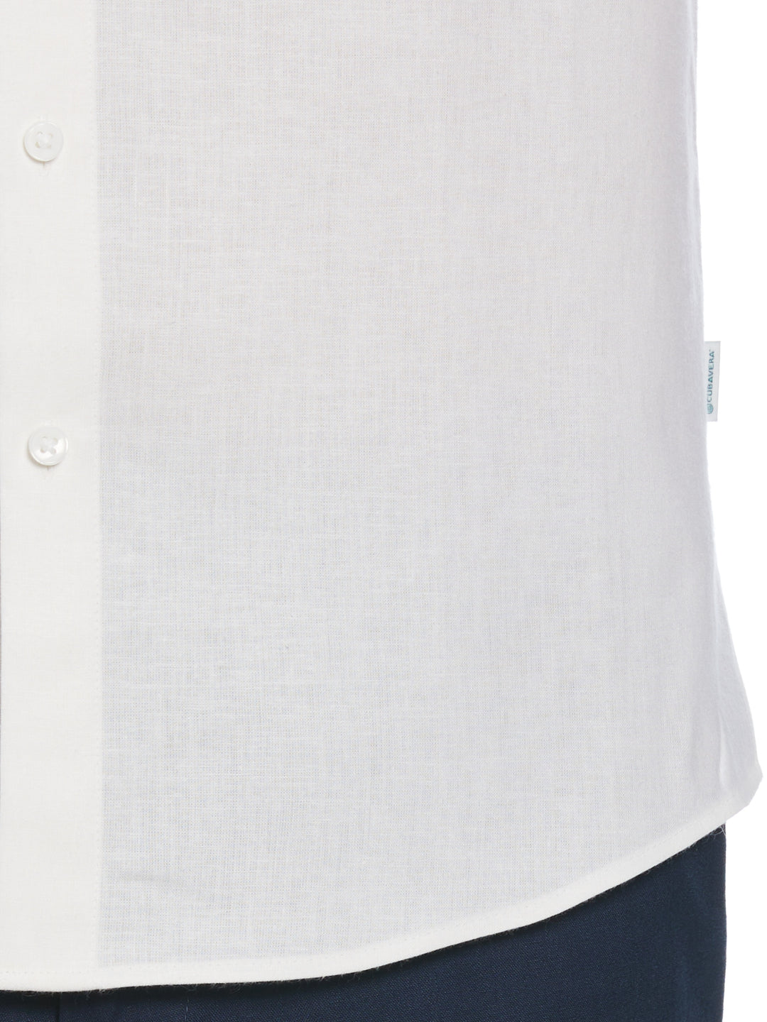 Linen Blend Shirt (Brilliant White) 
