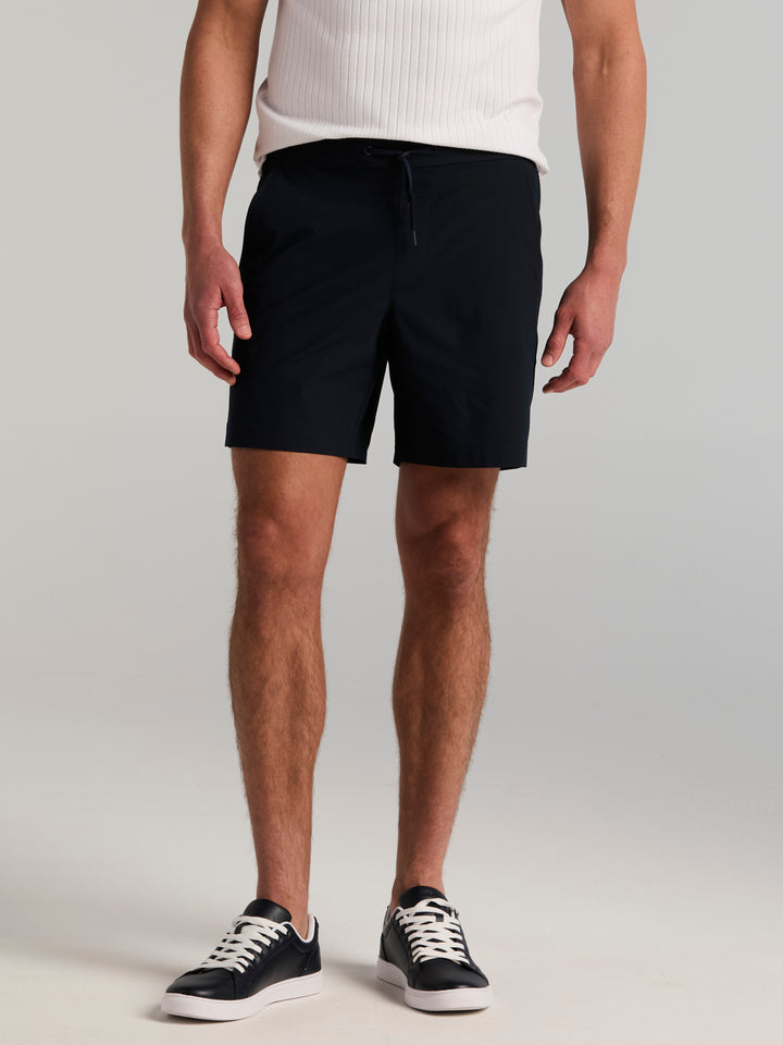 7" Duraflex Tricot Drawstring Short (Dark Sapphire) 