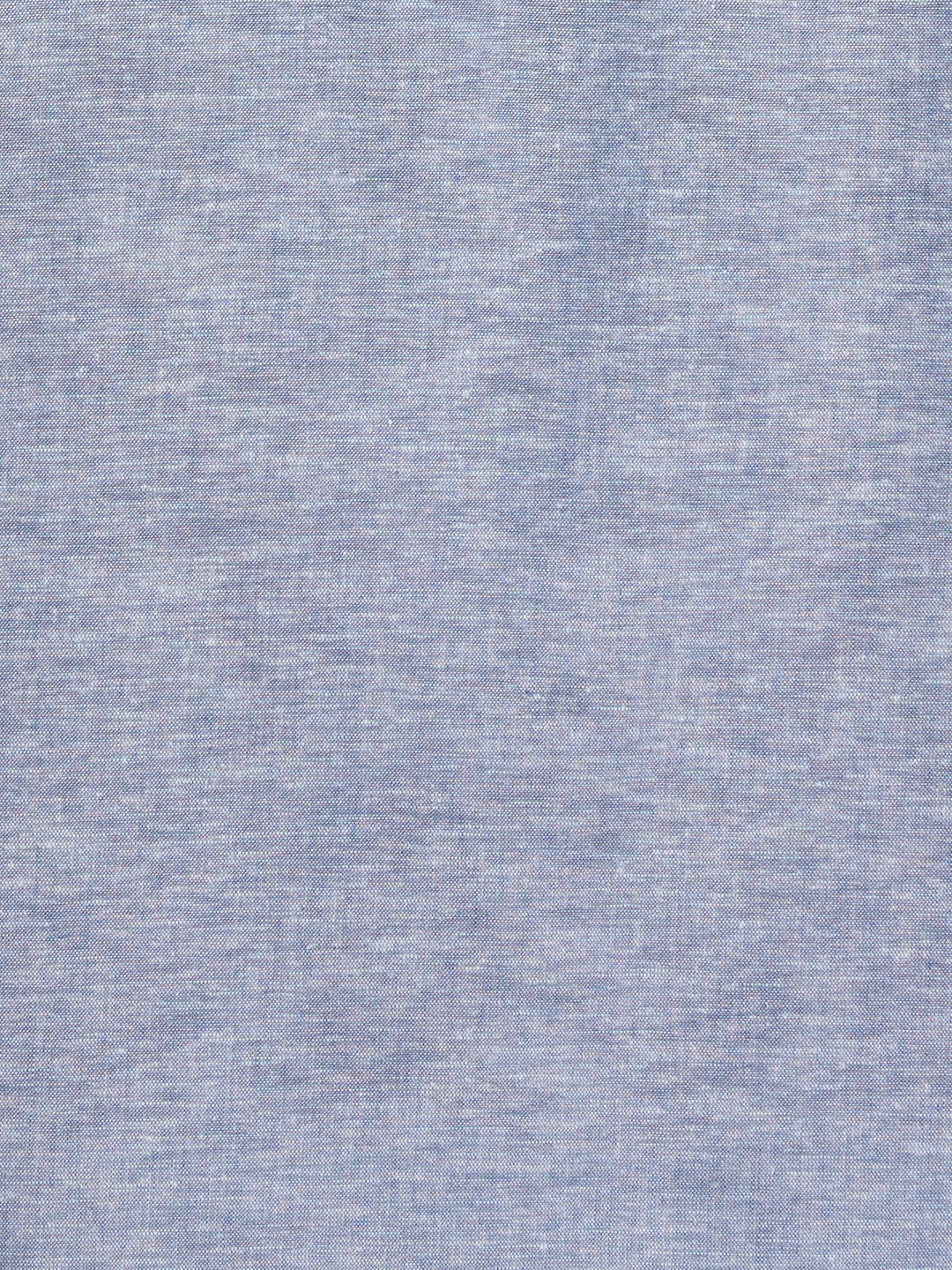 Linen Blend Tuck Panel Shirt (Dark Blue) 