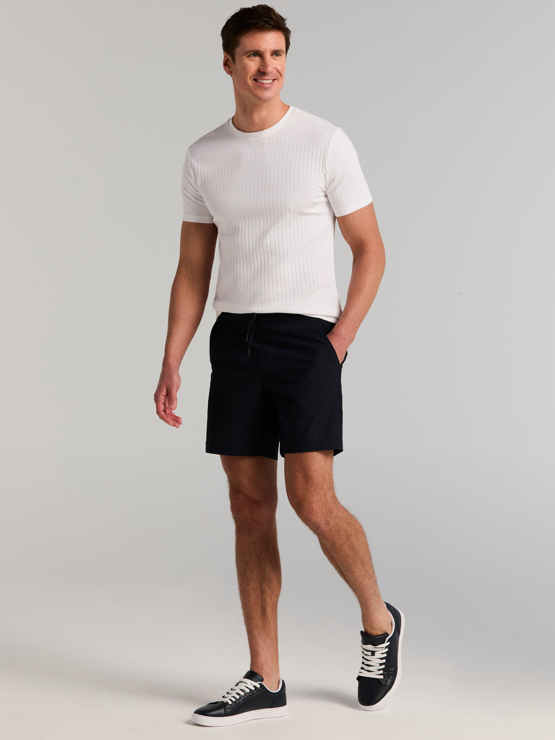 7" Duraflex Tricot Drawstring Short (Dark Sapphire) 