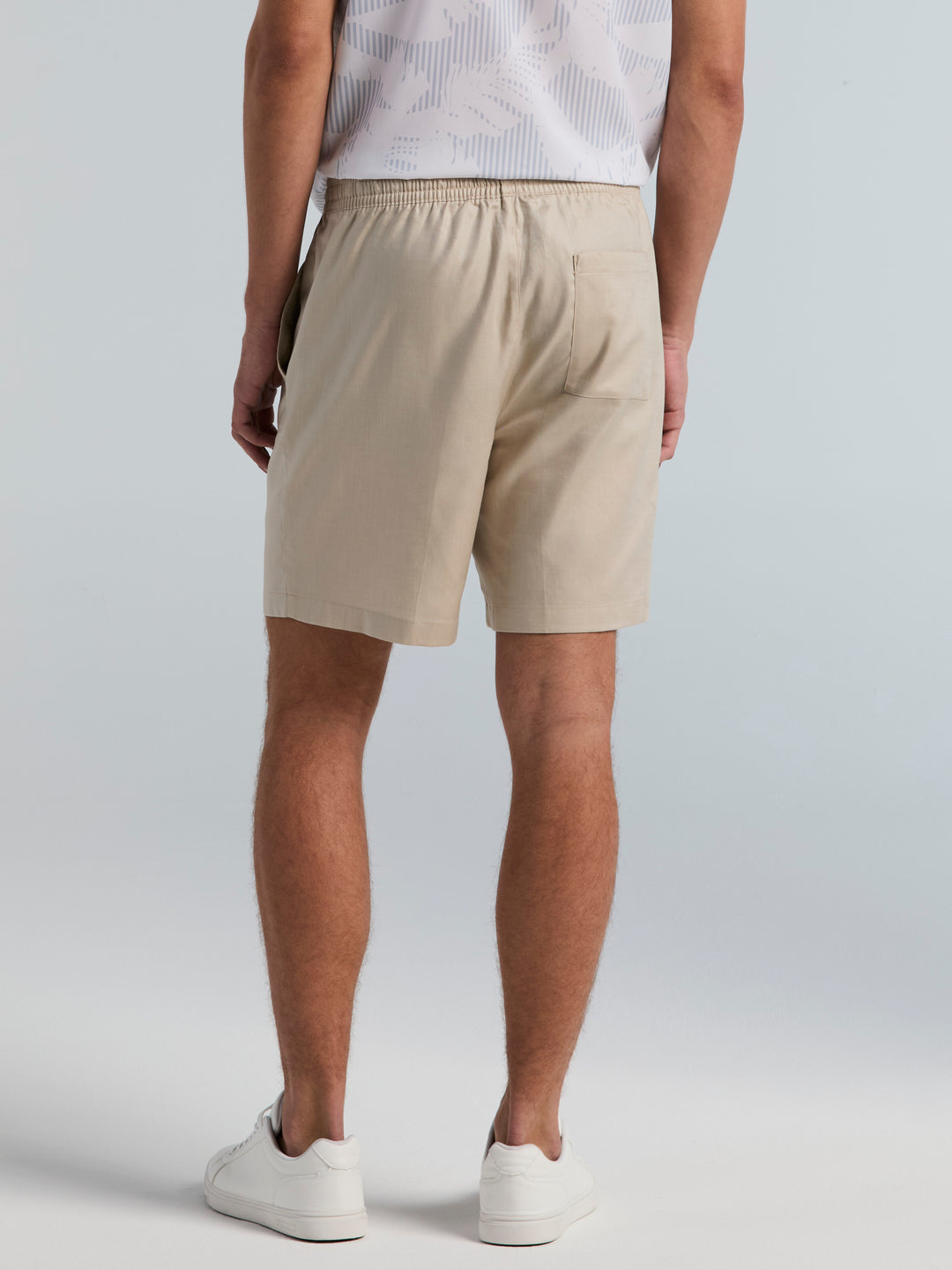 8" Drawstring Shorts (Silver Birch) 