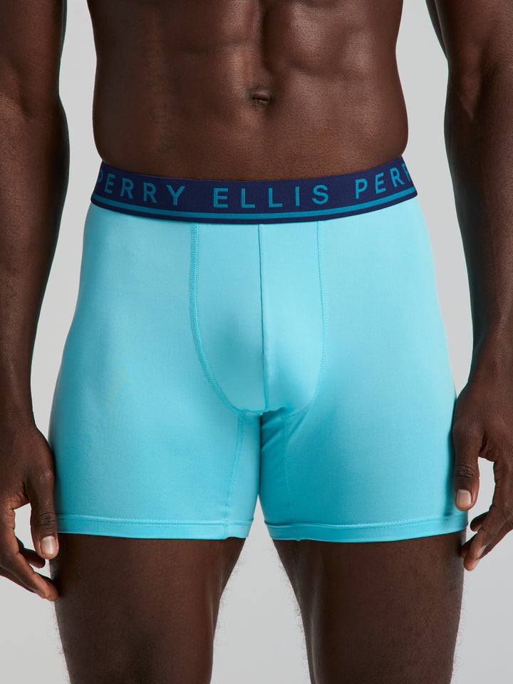 Viscose 4-Pack Boxer Brief (Caneel Bay) 