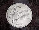 bronze plaque