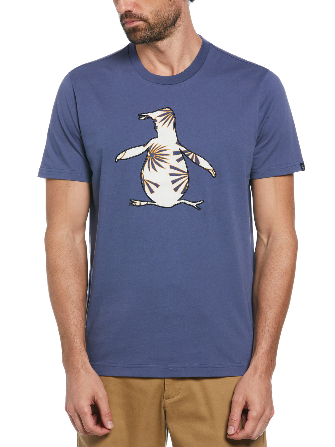 Floral Fill Pete Tee (Blue Indigo) 