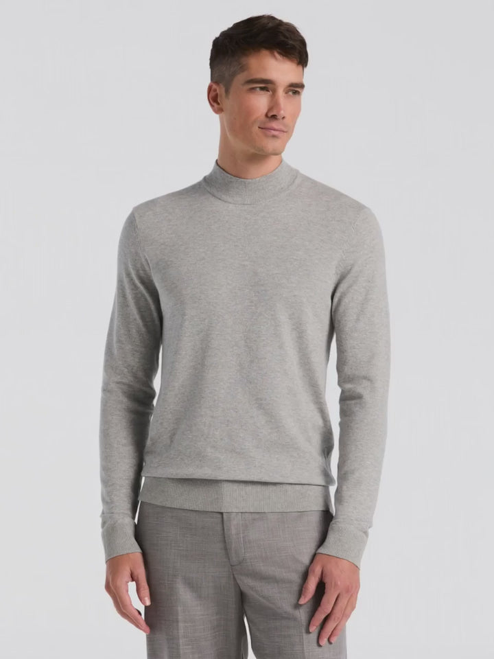 Tech Knit Mock Neck Sweater