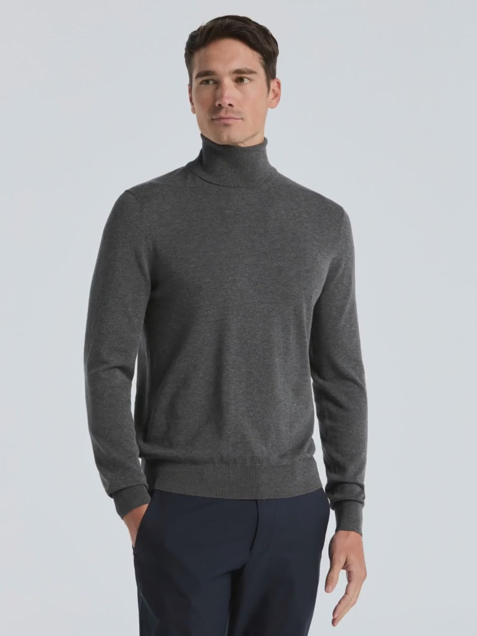 Tech Knit Turtleneck Sweater
