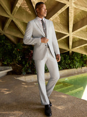 Slim Fit Felt Grey Louis Suit