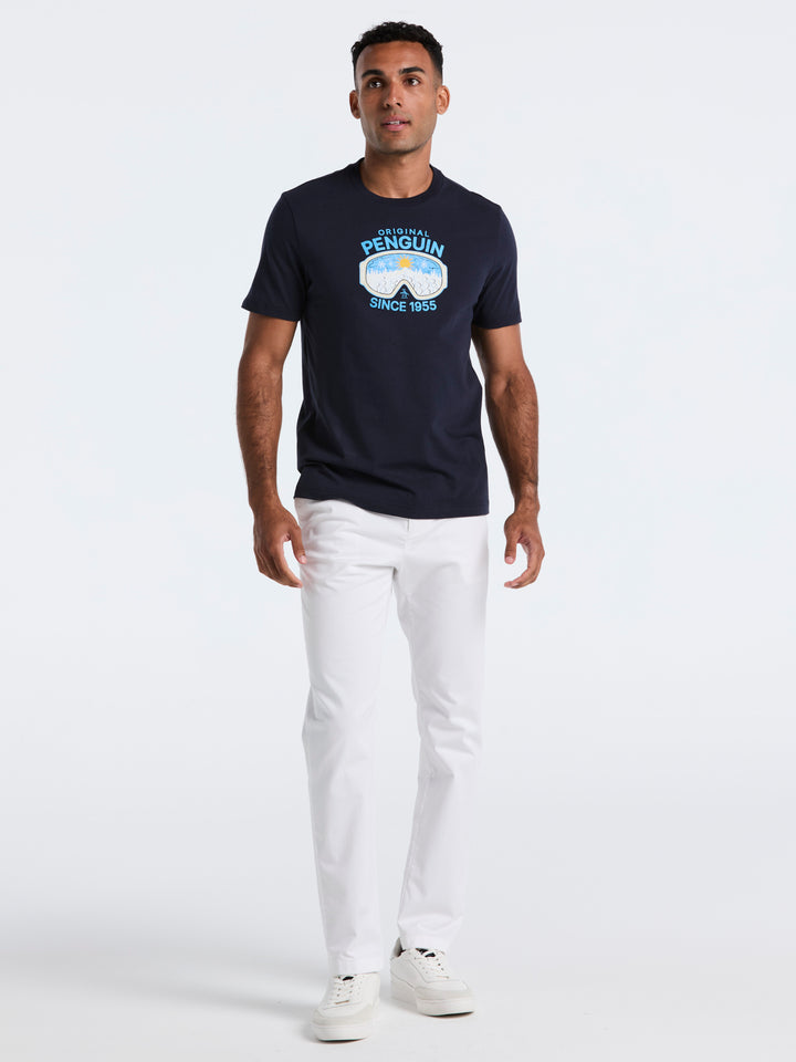 Ski Goggles Graphic Tee (Dark Sapphire) 