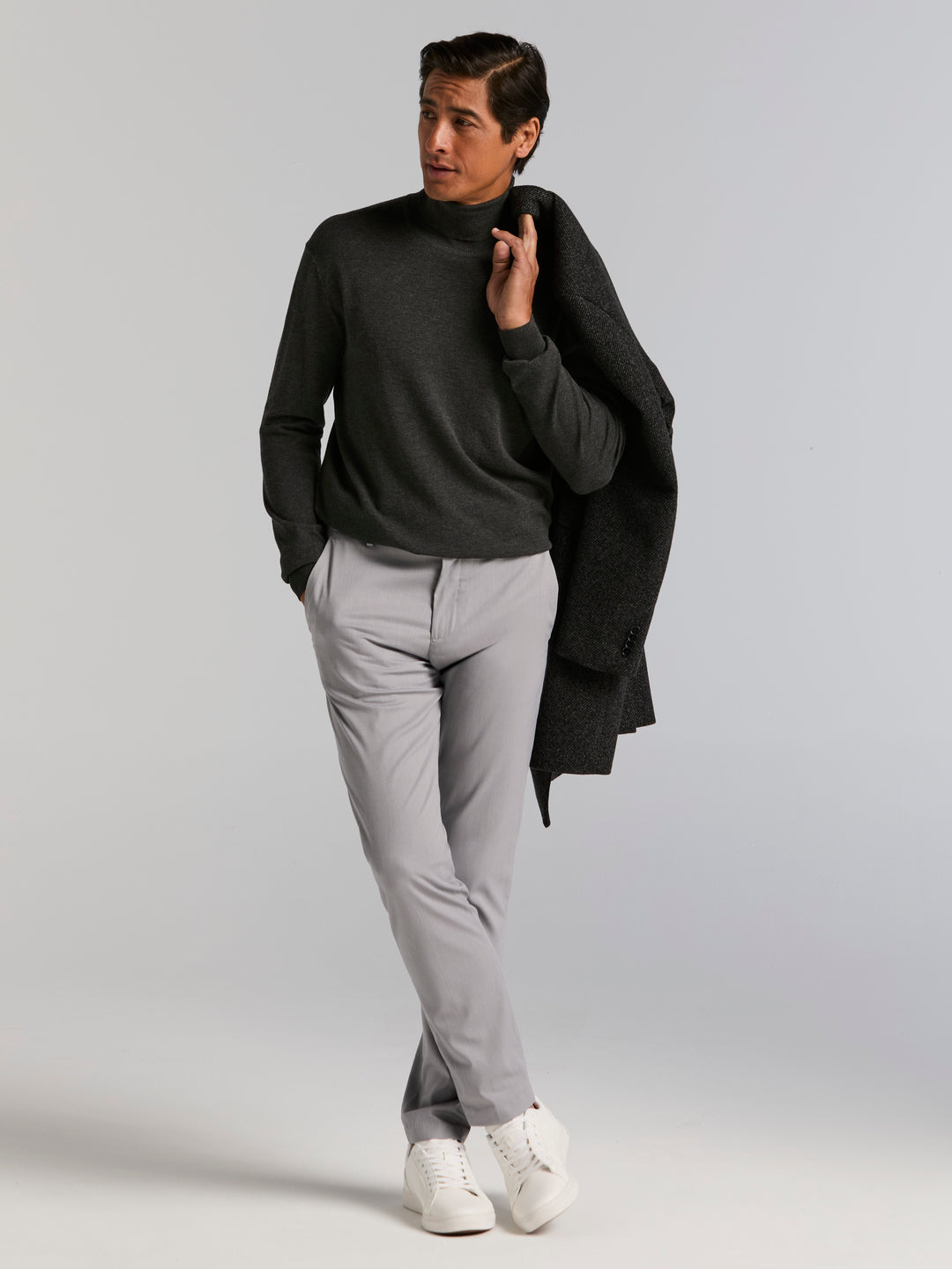 Very Slim Fit Performance Suit Pant (Alloy) 