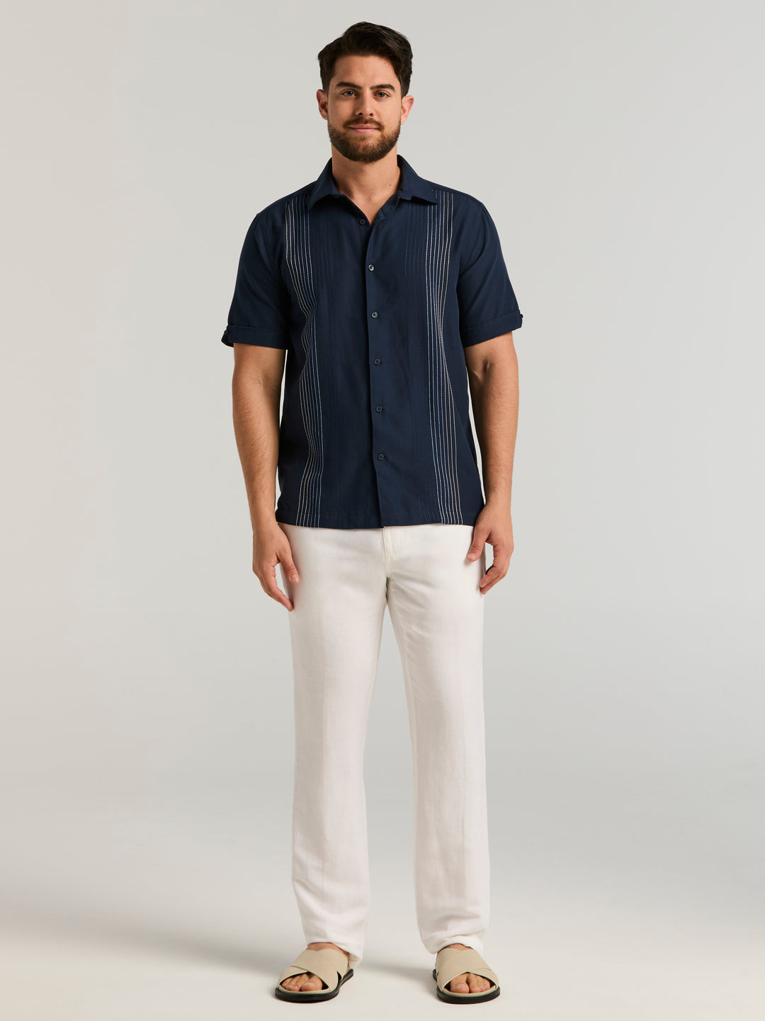 Ombre Texture Shirt (Dress Blues) 