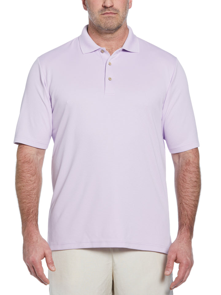Big & Tall Ottoman Polo Shirt (Pastel Lilac) 
