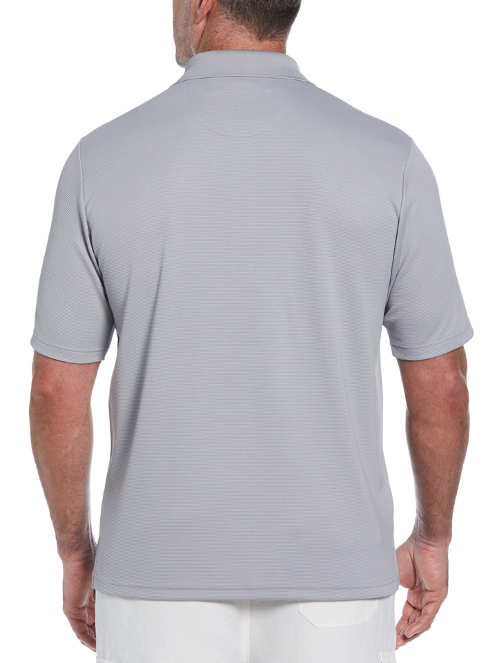 Big & Tall Ottoman Polo Shirt (Sleet) 