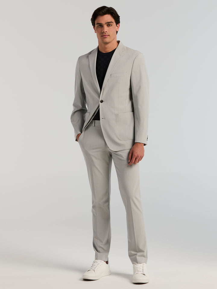 Total Stretch Suit Jacket - Slim Fit (Quiet Gray) 