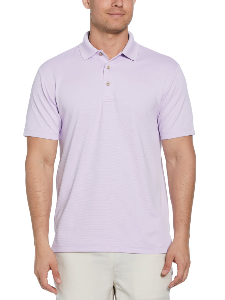 Wicking Ottoman Golf Polo Shirt (Pastel Lilac) 