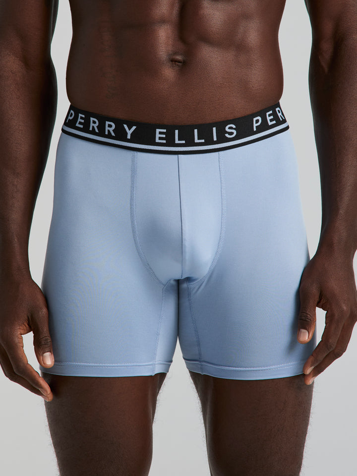 Viscose 4-Pack Boxer Brief (Forever Blue) 