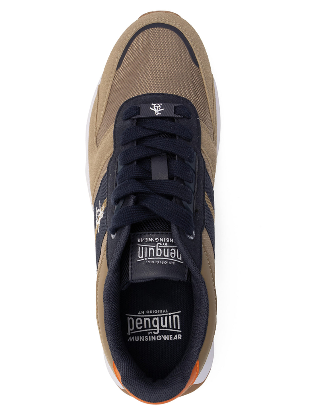 Gareth Sneaker (Beige/Navy) 
