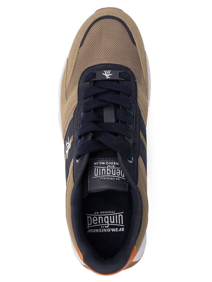 Gareth Sneaker (Beige/Navy) 