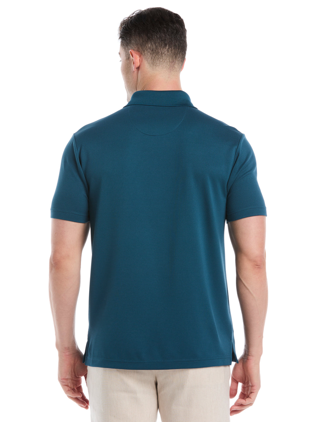 Wicking Ottoman Golf Polo Shirt (Deep Dive) 