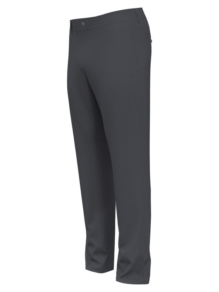 Flat Front Solid Golf Trousers (Quiet Shade) 