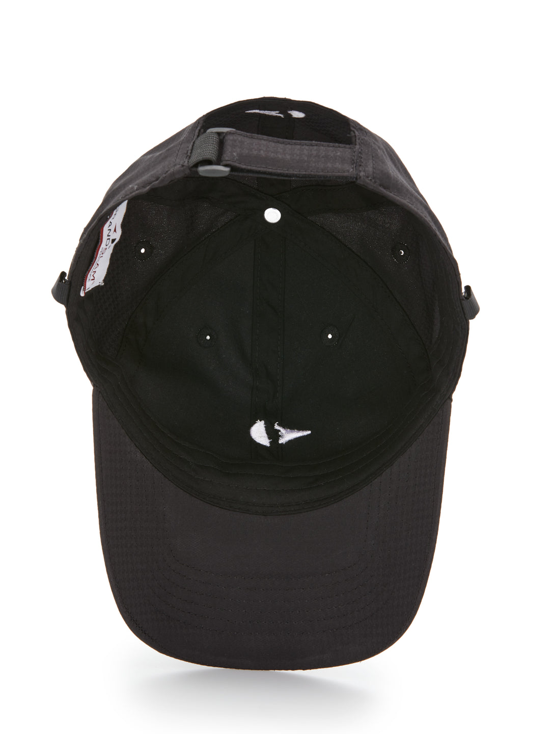 Cap With Mask Holder Snap (Black) 