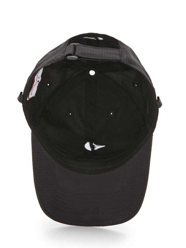 Cap With Mask Holder Snap (Black) 