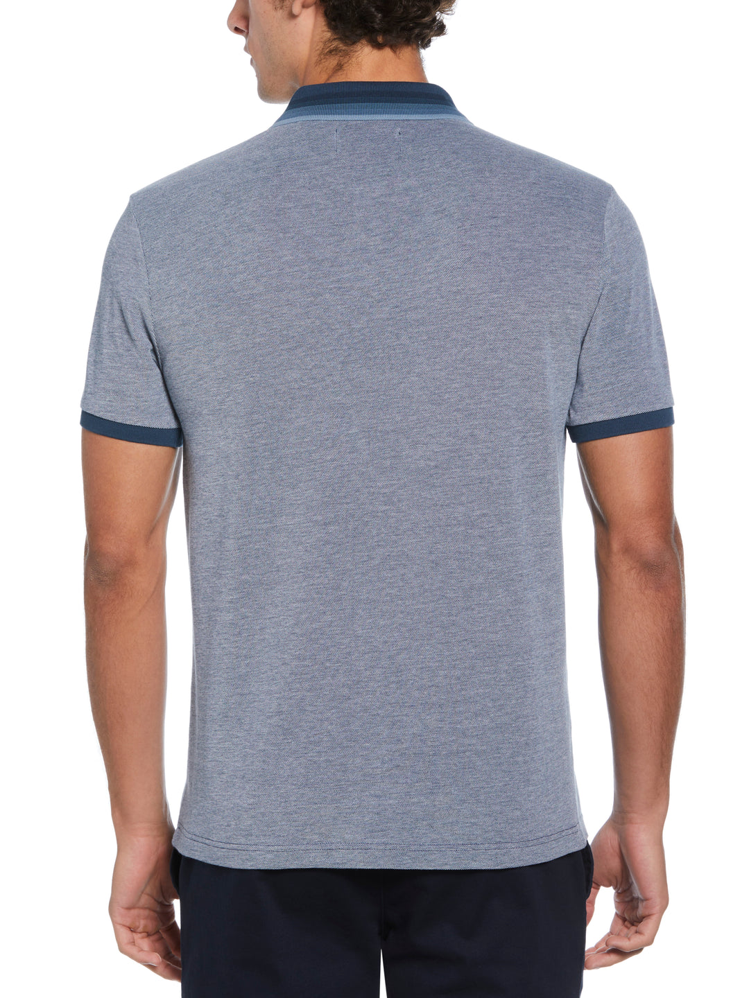 Pique Polo with Tipping (Blue Wing Teal) 