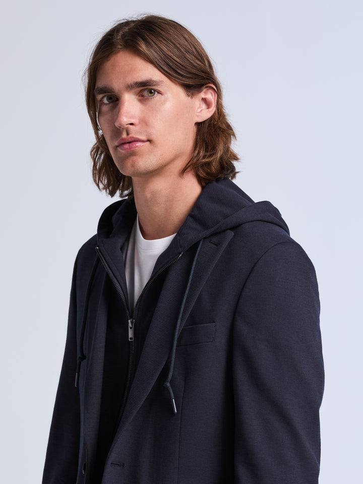 Elbern Knit Stretch Slim Fit Jacket
