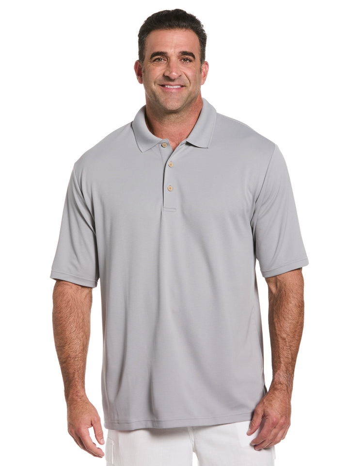 Big & Tall Ottoman Polo Shirt (Sleet) 