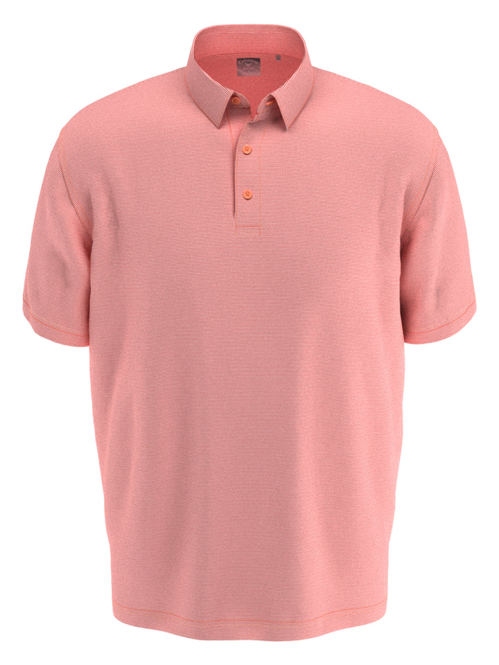 Fine Line Stripe Golf Polo Shirt (Dubarry) 