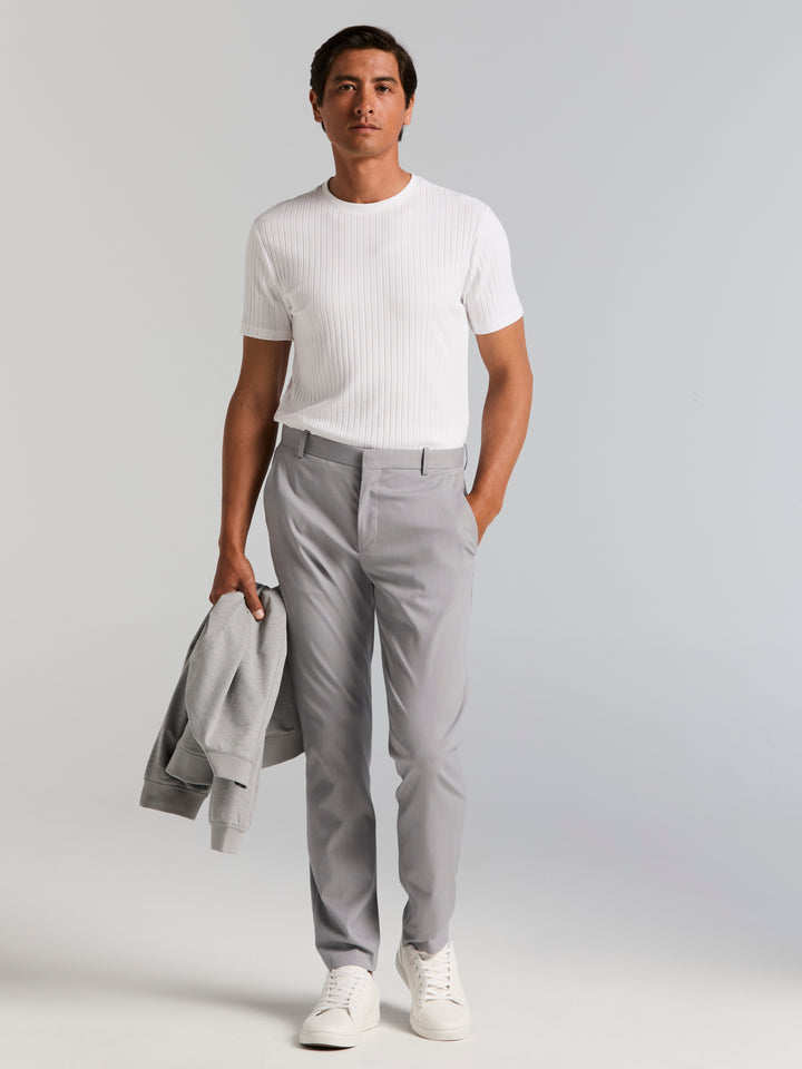 Slim Fit Water Resistant Tech Suit Pant (Alloy) 
