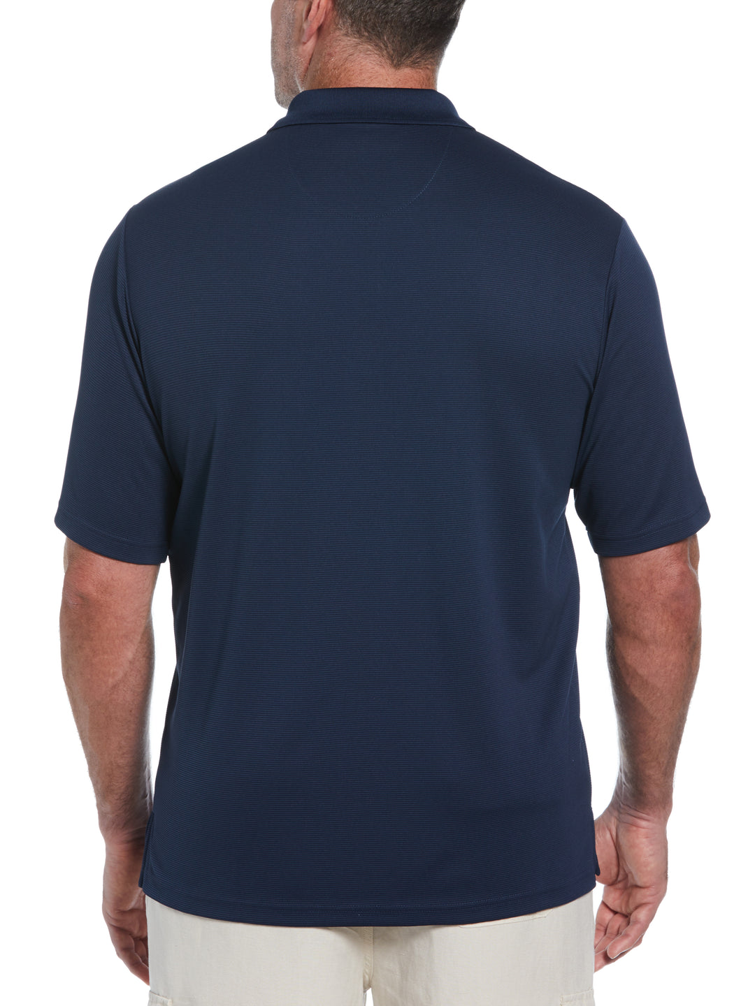 Big & Tall Ottoman Polo Shirt (Dress Blues) 