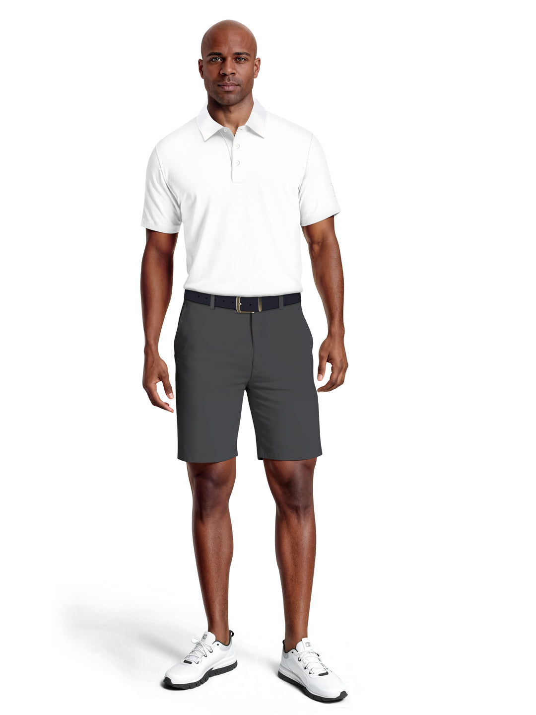 Airflux Mesh Golf Polo (Bright White) 