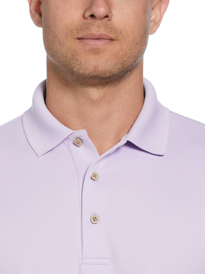 Wicking Ottoman Golf Polo Shirt (Pastel Lilac) 