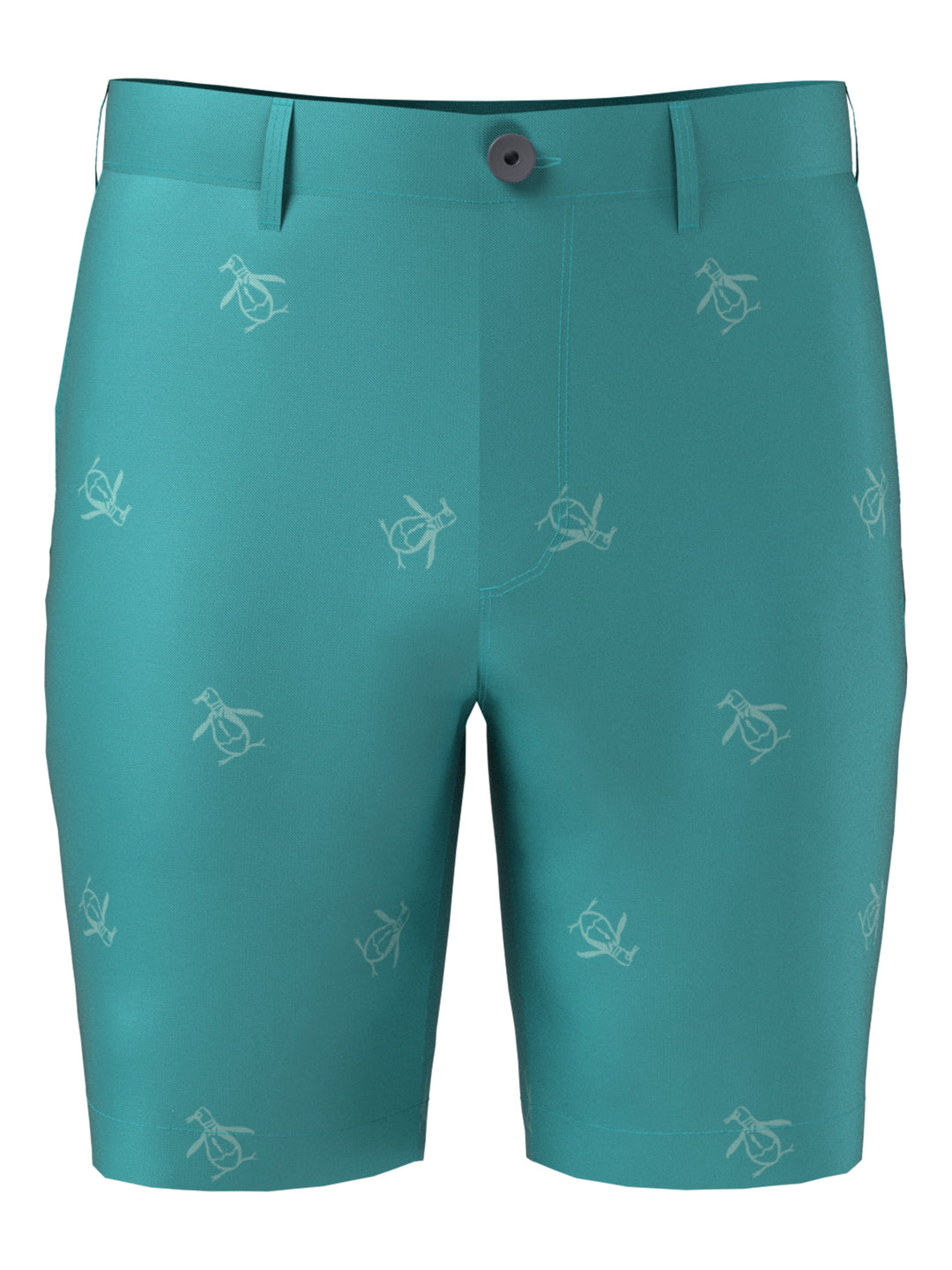 Pete Embroidered Flat Front Golf Shorts (Baltic) 