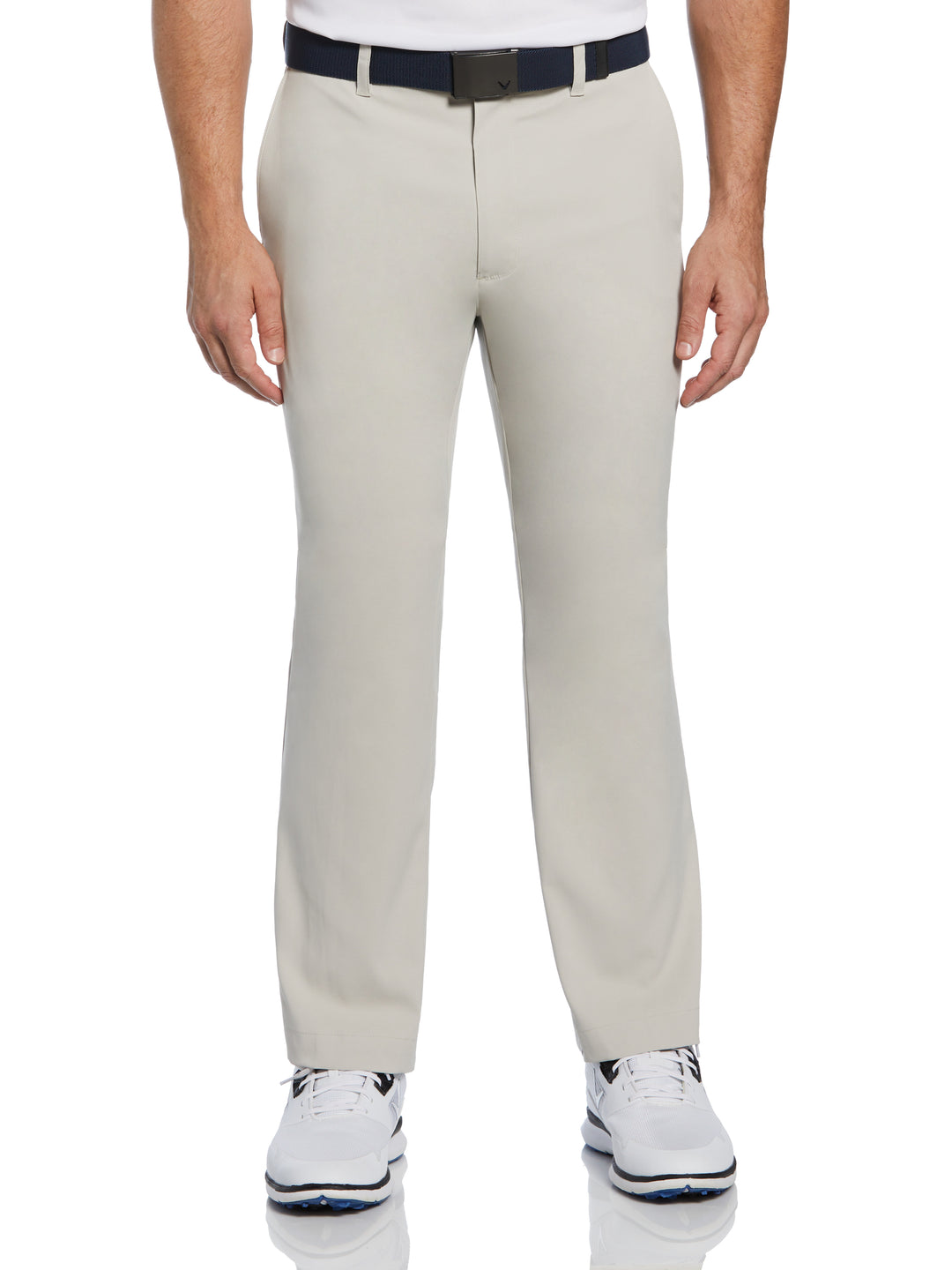 Stretch Lightweight Classic Pant with Active Waistband (Silver Lining) 