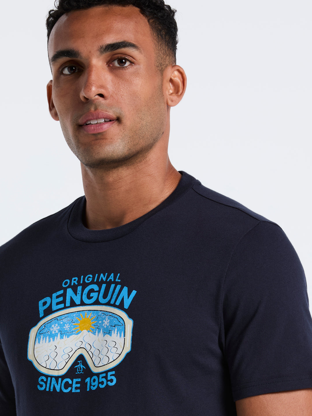 Ski Goggles Graphic Tee (Dark Sapphire) 
