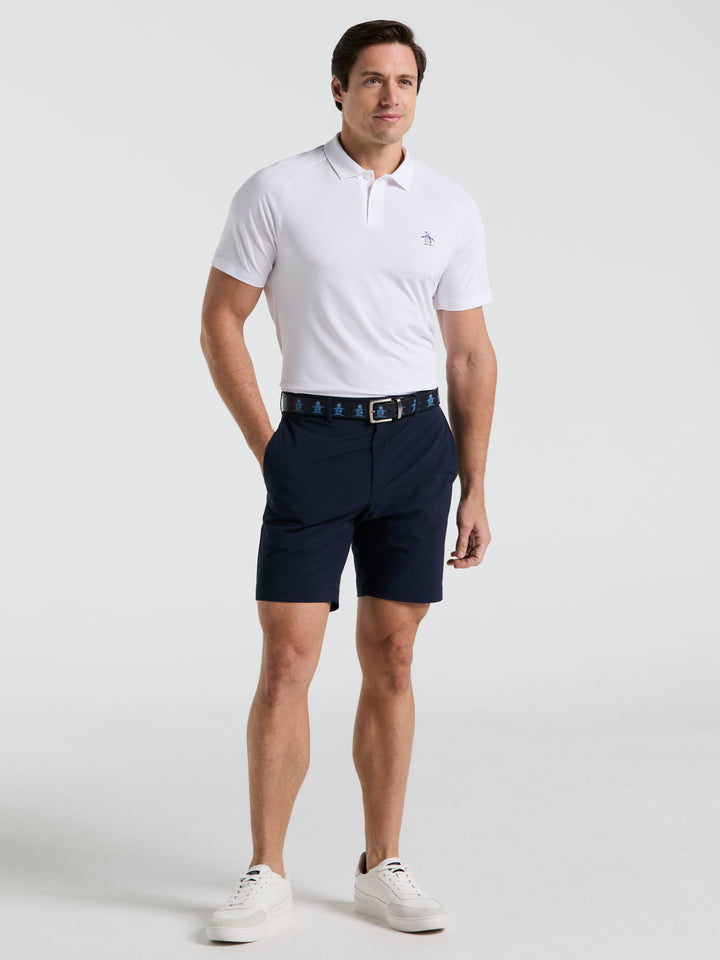 Legacy Gussett Tennis Polo Shirt (Bright White) 