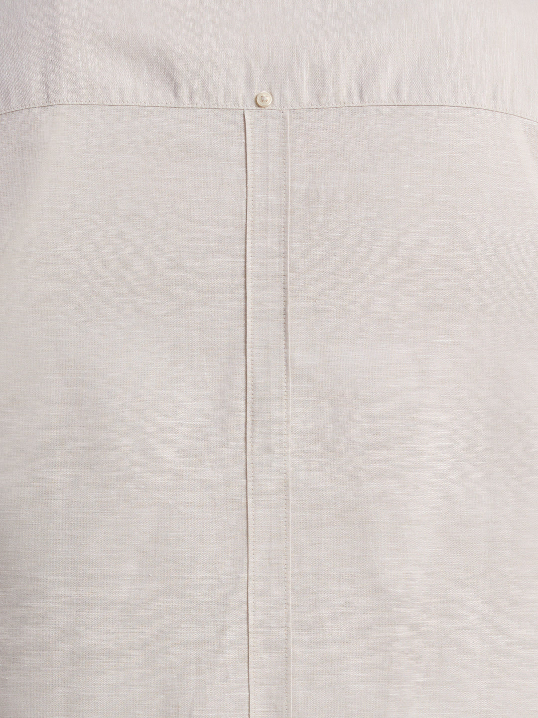 Big & Tall Linen Blend Cross Dye Guayabera Shirt (Silver Lining) 