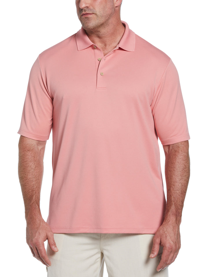 Big & Tall Ottoman Polo Shirt (Brandied Apricot) 